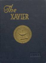 St. Xavier High School 1947 yearbook cover photo