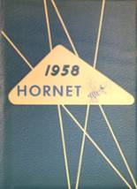 Vinita High School 1958 yearbook cover photo