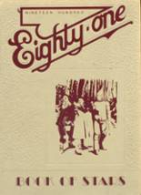 1981 Mayfield High School Yearbook from Pasadena, California cover image
