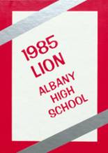 Albany High School 1985 yearbook cover photo