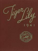 Port Allegany High School 1941 yearbook cover photo