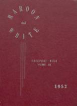 Freeport High School 1952 yearbook cover photo