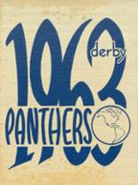 Derby High School 1963 yearbook cover photo