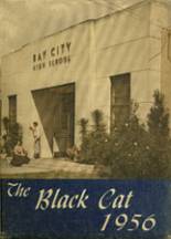 Bay City High School 1956 yearbook cover photo