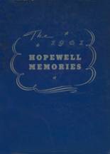 Hopewell Rural High School 1941 yearbook cover photo