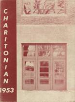 Chariton High School 1953 yearbook cover photo