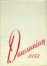 Dawson County High School 1953 yearbook cover photo