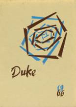 1966 York High School Yearbook from York, Nebraska cover image