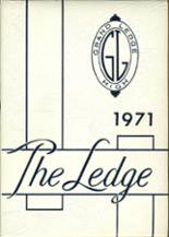 Grand Ledge High School 1971 yearbook cover photo