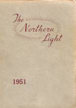 North Attleboro High School 1951 yearbook cover photo