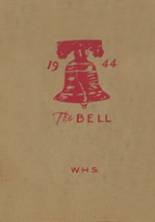 Whitewright High School 1944 yearbook cover photo