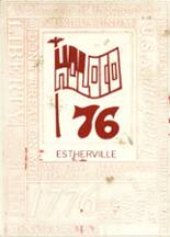 Estherville High School 1976 yearbook cover photo