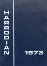 Harrodsburg High School 1973 yearbook cover photo