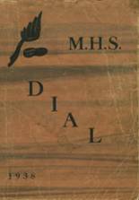 Marshall High School 1938 yearbook cover photo