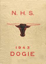 Newcastle High School 1943 yearbook cover photo