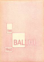 Baldwin High School 1960 yearbook cover photo