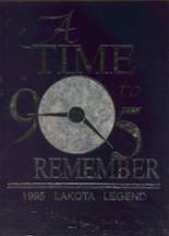 Lakota High School 1995 yearbook cover photo