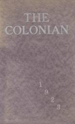 1923 Colon High School Yearbook from Colon, Michigan cover image