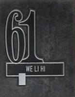 West Liberty-Salem High School 1961 yearbook cover photo