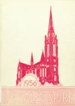 St. Francis De Sales High School 1956 yearbook cover photo
