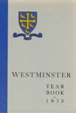 Westminster School 1938 yearbook cover photo