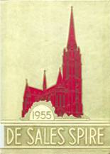 St. Francis De Sales High School 1955 yearbook cover photo