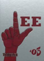 Robert E. Lee High School 2003 yearbook cover photo