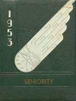 Mt. Victory-Dudley High School 1953 yearbook cover photo