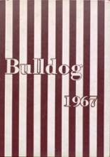 Buda High School 1967 yearbook cover photo