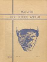 Malvern High School 1945 yearbook cover photo