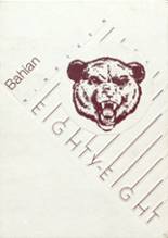Barron High School 1988 yearbook cover photo
