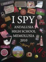 Andalusia High School 2010 yearbook cover photo