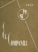 Compton High School 1957 yearbook cover photo