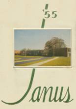 East Hartford High School 1955 yearbook cover photo