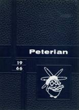St. Peter High School 1966 yearbook cover photo
