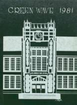 Long Branch High School 1981 yearbook cover photo