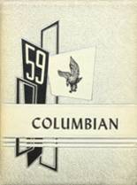 Columbia High School 1959 yearbook cover photo