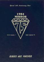 Memorial High School 1984 yearbook cover photo