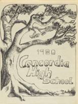 Concordia High School 1980 yearbook cover photo