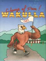 Wakulla High School 1985 yearbook cover photo