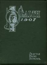 1907 Broadway High School Yearbook from Seattle, Washington cover image