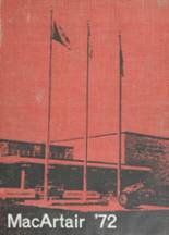 MacArthur High School 1972 yearbook cover photo