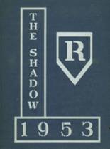 Ridgeville High School 1953 yearbook cover photo