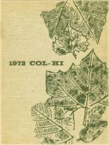 1972 College High School Yearbook from Bartlesville, Oklahoma cover image