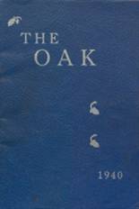 Oakridge High School 1940 yearbook cover photo