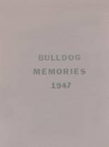 Muldrow High School 1947 yearbook cover photo
