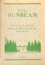 1934 Hollis School Yearbook from Hollis center, Maine cover image