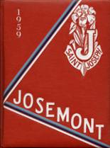 St. Joseph Central Catholic High School 1959 yearbook cover photo