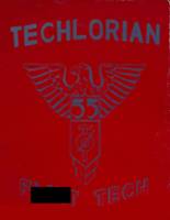 Flint Technical High School 1955 yearbook cover photo