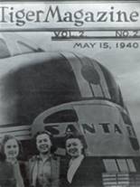 La Junta High School 1940 yearbook cover photo